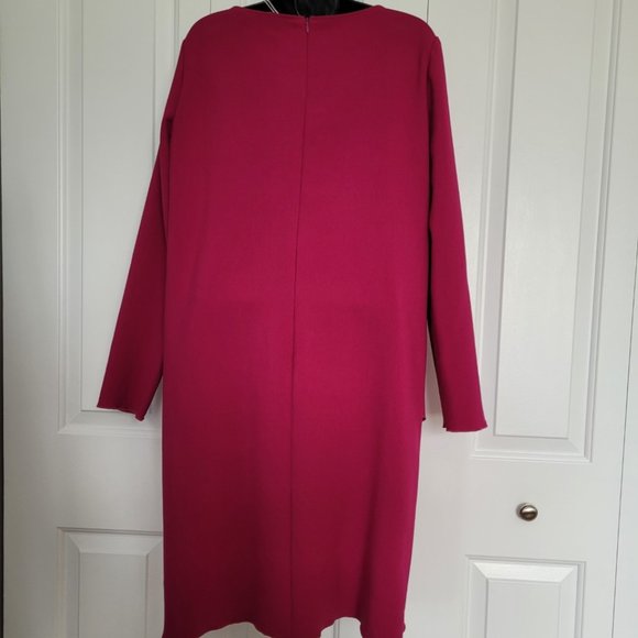 MARELLA ariel fuchsia dress. Made in Italy - Picture 6 of 12